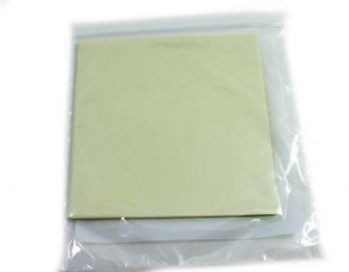3M .05um Lapping Film / Polishing Film Aluminum Oxide 6" x 6" Sheet White - 50 Pack