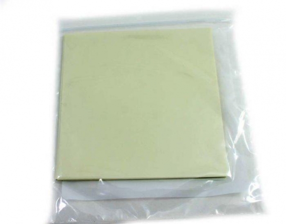 3M .05um Lapping Film / Polishing Film Aluminum Oxide 6" x 6" Sheet White - 50 Pack