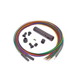 FIB 2mm 12 Fiber Color Coded Break-Out Kit 40" Tubing