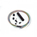 FIB 2mm 6 Fiber Color Coded Break-Out Kit 40" Tubing