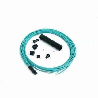 FIB 3mm 6 Fiber Breakout Kit 40" Aqua Tubing