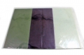 FIB .3um, 1um, 5um Lapping Film / Polishing Film Aluminum Oxide, Silicon Carbide, Silicon Carbide 9" x 13" Sheet White, Violet, Brown - 25 Pack