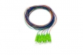 FIB 6 Fiber 900um Pigtails, SM, SC/APC, Green Boots, 3 Meters