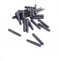 FIB Connector Boot LC 3.0mm Black - 25 Pack