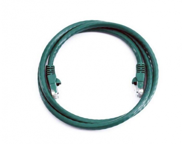FIB Copper Cat 5e Patch Cable with Boots 3ft Green FIB Copper Cat 5e Patch Cable with Boots 3ft Green
