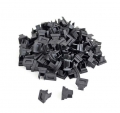 FIB Dust Cap Mating Sleeve Adapter SC Slate - 100 Pack