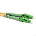 FIB Fiber Optic Patch Cable, LC to LC APC-APC, 3 meters, 1.6mm Simplex SM SMF-28 Ultra Fiber