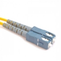 FIB Fiber Optic Patch Cable, SC to SC UPC-UPC, 1 meter, 3mm Simplex SM SMF-28 Ultra Fiber