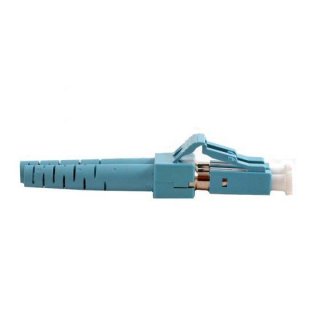 FIB LC Connector Duplex Multimode 1.6-2mm Aqua, 1.6-2mm Aqua Boot