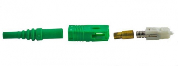 FIB SC/APC Connector Singlemode 126um Zirconia Ferrule 3.00mm Boot