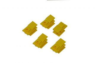 FIB Splice-On Connector LC Duplex Clip 5 Pack