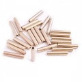 FIB Stainless Alloy Ferrule 12.7mm Long Drilled to 350um