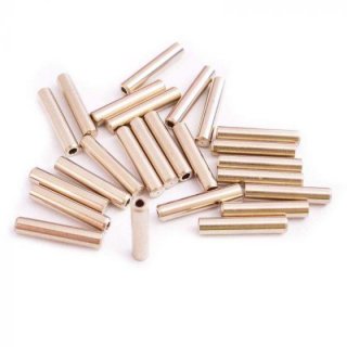 FIB Stainless Alloy Ferrule 12.7mm Long Drilled to 350um