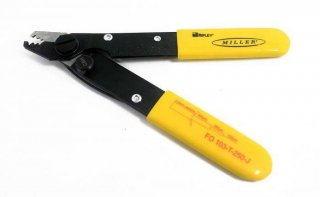 Miller Fiber Optic Strippers Tri Hole 250um, 900um & 3mm Jacket (Miller PN F0103-T-250-J)