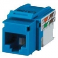 Signamax Cat5E MT-Series High-Density Keystone Jack Blue