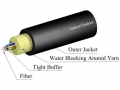 TLC 24 Fiber SM SMF28 Ultra Indoor Outdoor Plenum Black 7.8mm OD