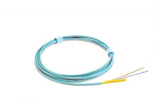 TLC 6 Fiber, 50/125um ClearCurve OM3, Distribution Fiber Optic Cable, Riser, Aqua