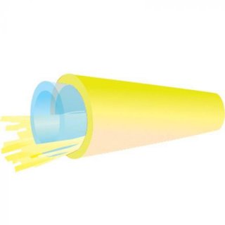 TLC Furcation Tube 2mm Yellow 900um Inner Tube