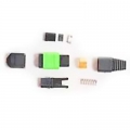 US Conec MTP Connector Singlemode 12 Fiber APC 3mm-Green, Male