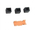 4 Fiber Color Coded Buffer Tube/Ribbon Fan-Out Kit 36" Tubing