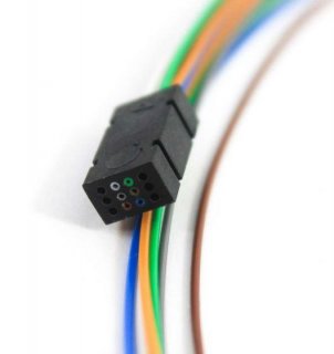6 Fiber Color Coded Buffer Tube/Ribbon Fan-Out Kit 36" Tubing