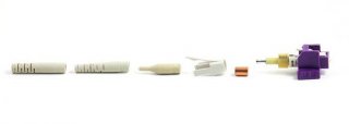 Corning Cable Systems LC Connector Multimode UniCam 62.5 125um Zirconia