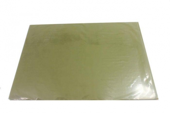 FIB 12um Lapping Film / Polishing Film Aluminum Oxide 9" x 13" Sheet Yellow - 25 Pack  FIB 12um Lapping Film / Polishing Film Aluminum Oxide 9" x 13" Sheet Yellow - 25 Pack