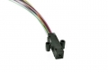 FIB 900um 24 Fiber Color Coded Fan Out Kit 25" Tubing