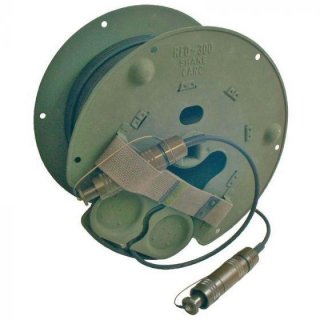 FIB Blue 12 Fiber SM Tactical Assy QFOCA Plug - Plug 100'