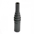FIB Connector Boot FC 2.0mm Black - 25 Pack
