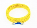 FIB Fiber Optic Patch Cable, FC UPC to FC UPC, 5 meters, 3mm Simplex SM SMF-28 Ultra Fiber