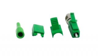 FIB LC APC Connector Simplex 900um, Singlemode, 126um