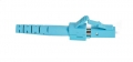 FIB LC Connector Simplex Multimode 50um OM3 Aqua Housing 1.6-2mm Boot