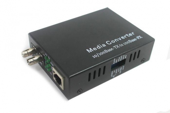 FIB Media Converter ST Multimode 10/100/1000 Base-T/TX to 1000 Base-FX  FIB Media Converter ST Multimode 10/100/1000 Base-T/TX to 1000 Base-FX