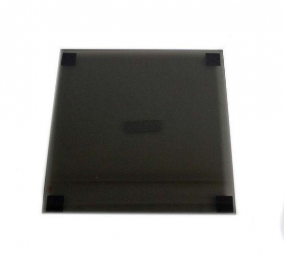 FIB Polishing Pad 70 Durometer Rubber Square 5.75" x 5.75" with 1/4" Thick Acrylic Plate  FIB Polishing Pad 70 Durometer Rubber Square 5.75" x 5.75" with 1/4" Thick Acrylic Plate