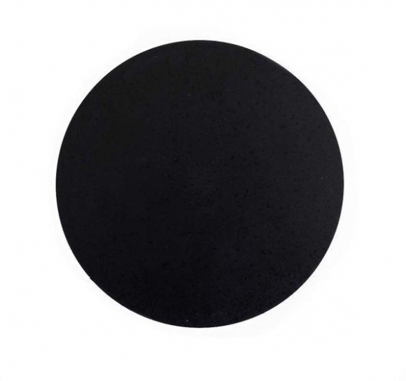 FIB Polishing Pad 90 Durometer Rubber Circular 5" Black  FIB Polishing Pad 90 Durometer Rubber Circular 5" Black
