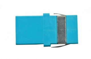 FIB SC 10Gig Adapter Simplex Aqua Multimode - No Flange, Style 5