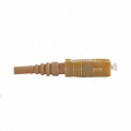 FIB SC Connector Multimode 127um Zirconia 3.00mm Boot