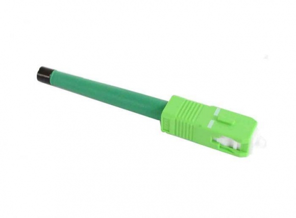 FIB Splice-On Connector LC Singlemode Armordillo OM4 3mm / 2mm / 1.6mm Green 10 Pack