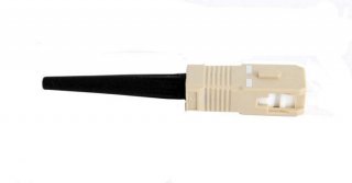 FIB Splice-On Connector SC PC Multimode Cheetah 50um OM2 900um Black 100 Pack
