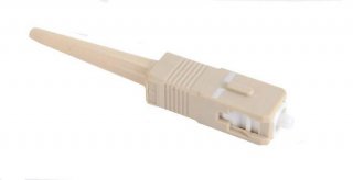 FIB Splice-On Connector SC PC Multimode Cheetah 62.5um OM1 900um Beige 100 Pack