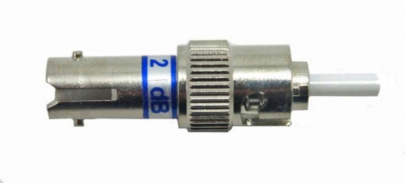 FIB ST Attenuator Male to Female Singlemode 1310/1550 UPC Attenuator 1dB FIB ST Attenuator Male to Female Singlemode 1310/1550 UPC Attenuator 1dB