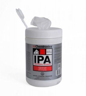 ITW Chemtronics Cleaning Wipes Pre-Saturated 100 per Tub