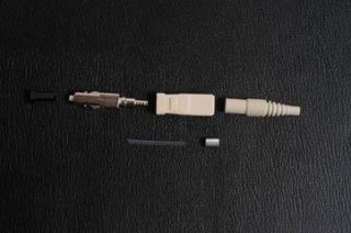 Molex SC Connector, Multimode,127um, 3.00mm Boot, Zirconia Ferrule
