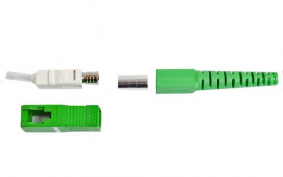 Seikoh SC/APC Connector Singlemode 125um, 3mm Boot