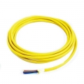 TLC 24 Fiber, 9/125um SM SMF28 Ultra, Distribution Fiber Optic Cable, Riser, Yellow