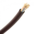 TLC 24 Fiber, 9/125um SM SMF28 Ultra, Indoor/Outdoor Fiber Optic Cable, Riser, Black