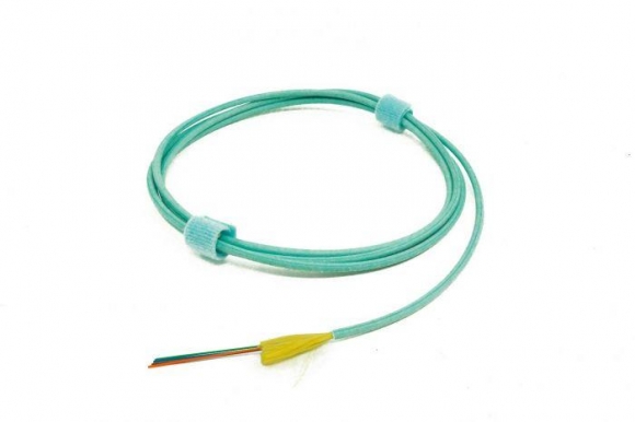 TLC 6 Fiber, 50/125um ClearCurve OM3, Distribution Fiber Optic Cable, Riser, Aqua  TLC 6 Fiber, 50/125um ClearCurve OM3, Distribution Fiber Optic Cable, Riser, Aqua