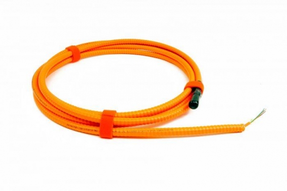 TLC 6 Fiber MM 62.5um OM1 Distribution Fiber Optic Cable 4.8mm OD w/AIA Riser Orange TLC 6 Fiber MM 62.5um OM1 Distribution Fiber Optic Cable 4.8mm OD w/AIA Riser Orange