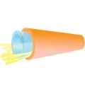 TLC Furcation Tube 3mm Orange 900um Inner Tube